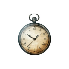 Classic Stopwatch for Sports Timing and Precise Measurement Isolated on White Background