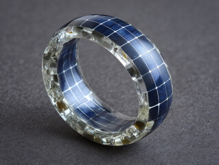 ソーラーパネルのバングル