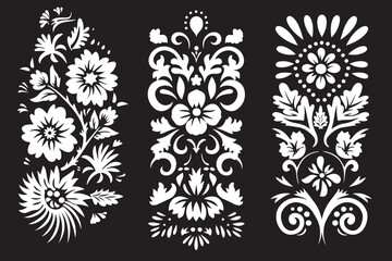 27 Ornate Floral Laser Cut Pattern Bundle