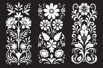 27 Ornate Floral Laser Cut Pattern Bundle