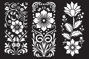 27 Ornate Floral Laser Cut Pattern Bundle