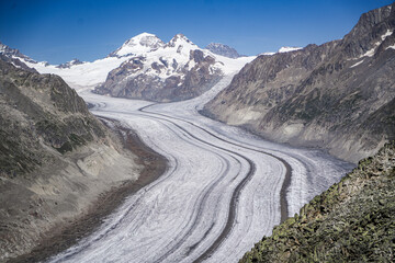 Aletsch Glacier (Aletschgletscher) The Aletsch Glacier or Great Aletsch Glacier is the largest...