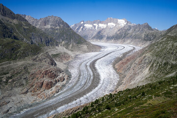 Aletsch Glacier (Aletschgletscher) The Aletsch Glacier or Great Aletsch Glacier is the largest...
