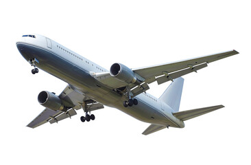 Airplane Taking Off Viewed From Below Showing Landing Gear Isolated Transparent Background, Png