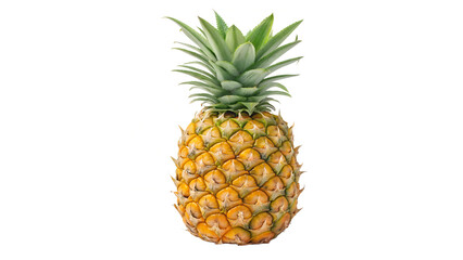 Fototapeta premium pineapple on white background