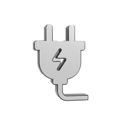 Obraz premium hand holding a plug