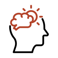 POSITIVE THINKING Mental Health Awareness Concept