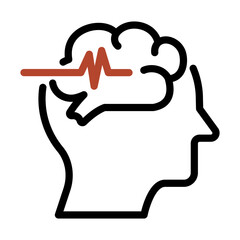 BRAIN MID Mental Health Awareness Concept