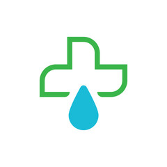 Medical Logo Vector Icon Template Illustration