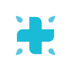 Medical Logo Vector Icon Template Illustration