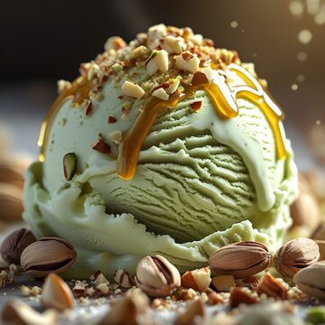 pista ice crem scoop