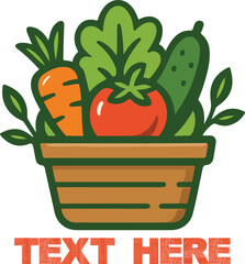 vegetables in a basket