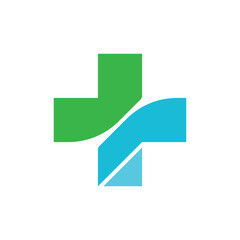 Medical Logo Vector Icon Template Illustration