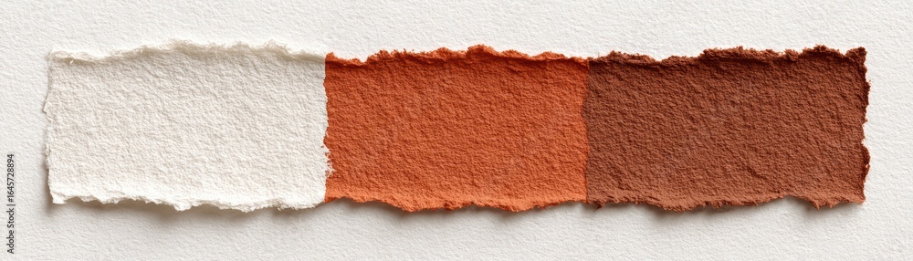 Poster abstract textured background, torn paper edges on a blank page design element torn