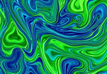 This artistic depiction highlights the beauty of our planet for Earth Day.