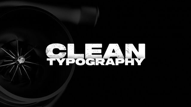 Clean Typography