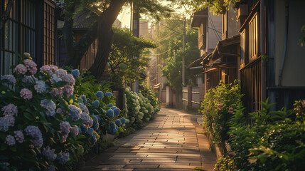 Obraz premium alley in the park