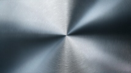 Brushed Metal Texture Radial Lines Dark Grey Silver Background