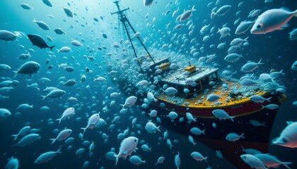 Prolific aggregations of gelatinous marine invertebrates obstruct and impair fishing operations by physically clogging and weighing down nets