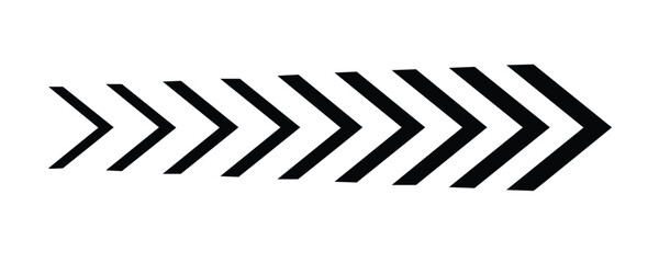 Arrow icon.arrows on white background.Black arrow vector icon pack.