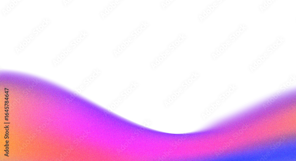 Poster abstract wavy grainy gradient. neon mesh wave frame. smooth color purple gradation backdrop design.