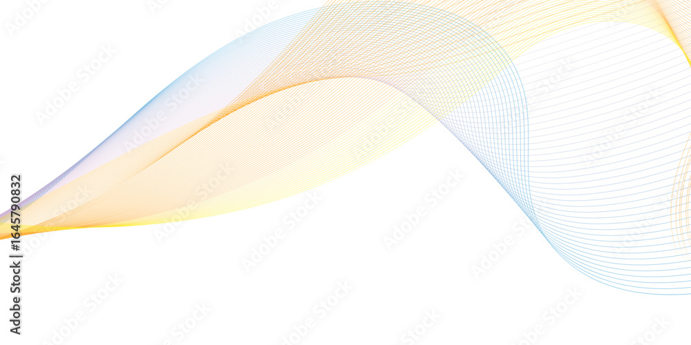 Poster intricate and colorful waveforms: a creative representation of digital frequency tracks with stylize