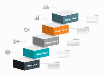 Infographic design template with place for your data. Vector illustration.