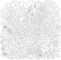 Seamless abstract floral pattern vector illustration with vintage damask leaf design