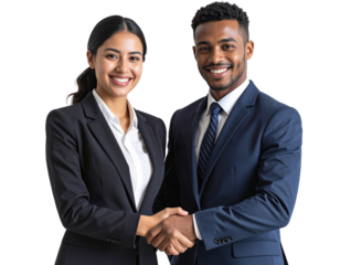 Business professionals handshake image