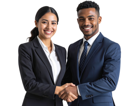 Business professionals handshake image