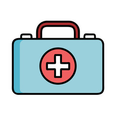 Obraz premium First Aid Kit Icon for Mobile Apps and Websites