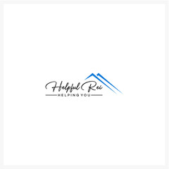Fototapeta premium Dynamic House Growth Arrow Logo Design