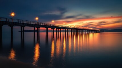 A bridge over the water