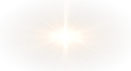 Star-shaped flash PNG with burst and magic light