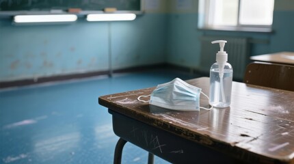 Classroom Crucial: Mask, Hand Sanitizer, and Education in the COVID-19 Pandemic