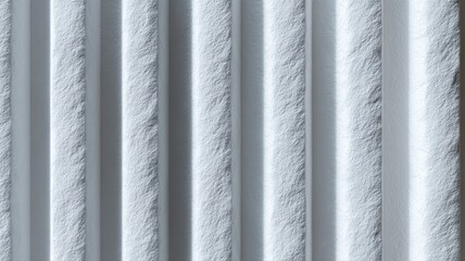 White textured vertical columns abstract background design