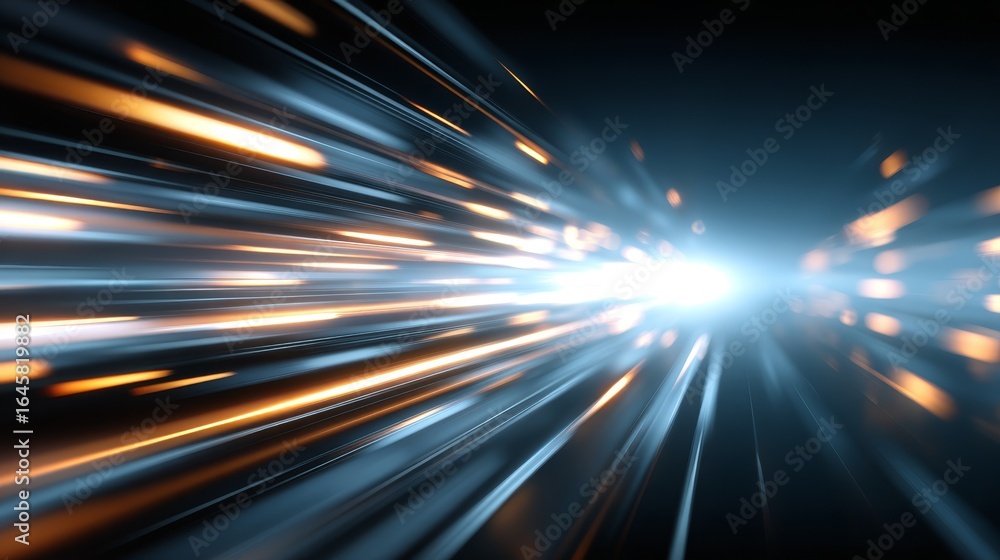 Poster captivating abstract speed motion background featuring dynamic light trails futuristic energy flow a