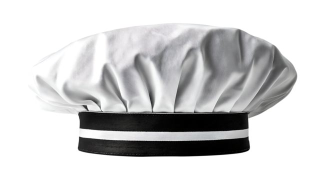 Authentic Chef’s Hat, isolated on transparent background, PNG