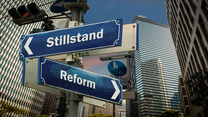 Signposts the direct way to reform versus stagnation