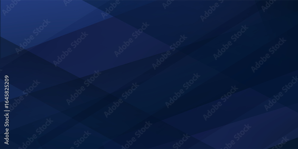 Poster modern dark blue paper background with dark 3d layered line triangle texture in elegant website or t