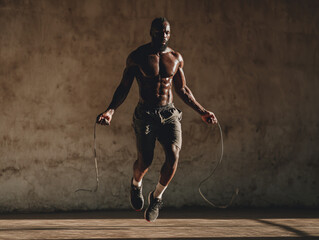 ジャンピングロープをしている最中にロープが切れてしまった