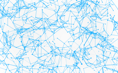 High-resolution abstract digital background featuring glowing black plexus of interconnected points and lines. Represents big data, neural networks, and futuristic technology. Ideal for AI, blockchain