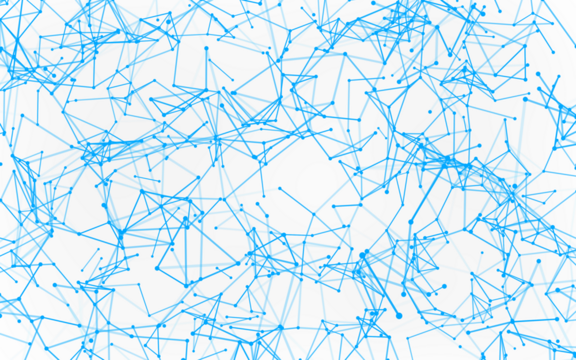 High-resolution abstract digital background featuring glowing black plexus of interconnected points and lines. Represents big data, neural networks, and futuristic technology. Ideal for AI, blockchain