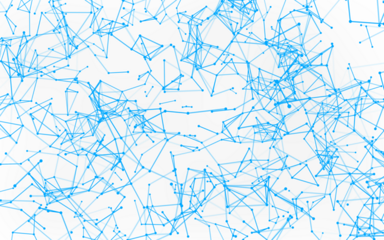 High-resolution abstract digital background featuring glowing black plexus of interconnected points and lines. Represents big data, neural networks, and futuristic technology. Ideal for AI, blockchain