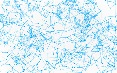 High-resolution abstract digital background featuring glowing black plexus of interconnected points and lines. Represents big data, neural networks, and futuristic technology. Ideal for AI, blockchain