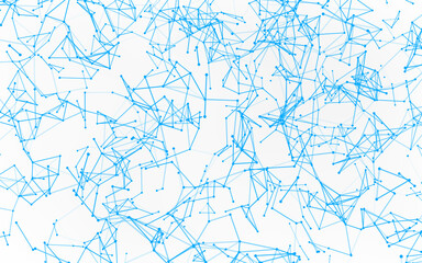 High-resolution abstract digital background featuring glowing black plexus of interconnected points and lines. Represents big data, neural networks, and futuristic technology. Ideal for AI, blockchain