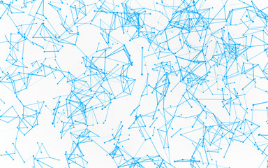 High-resolution abstract digital background featuring glowing black plexus of interconnected points and lines. Represents big data, neural networks, and futuristic technology. Ideal for AI, blockchain