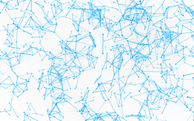 High-resolution abstract digital background featuring glowing black plexus of interconnected points and lines. Represents big data, neural networks, and futuristic technology. Ideal for AI, blockchain