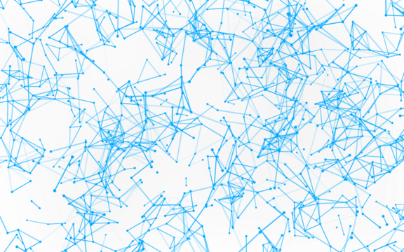 High-resolution abstract digital background featuring glowing black plexus of interconnected points and lines. Represents big data, neural networks, and futuristic technology. Ideal for AI, blockchain