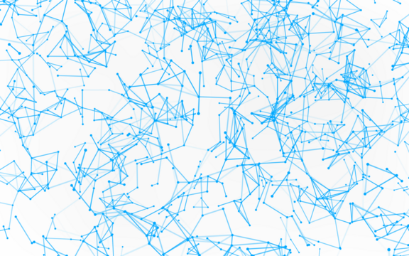 High-resolution abstract digital background featuring glowing black plexus of interconnected points and lines. Represents big data, neural networks, and futuristic technology. Ideal for AI, blockchain